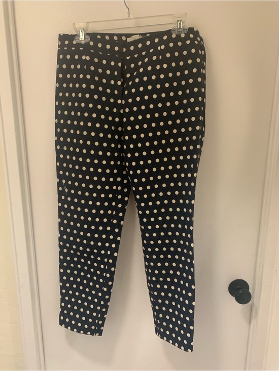 Forever 21 Pants - NEW Forever 21 Navy and White Polka Dot Pants, size 6